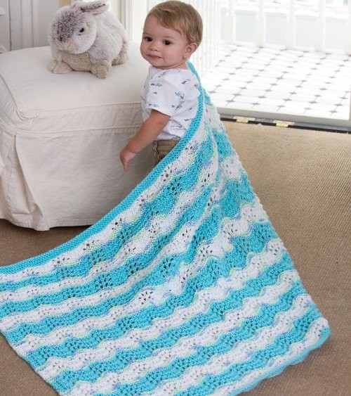 Baby Chevron Blanket