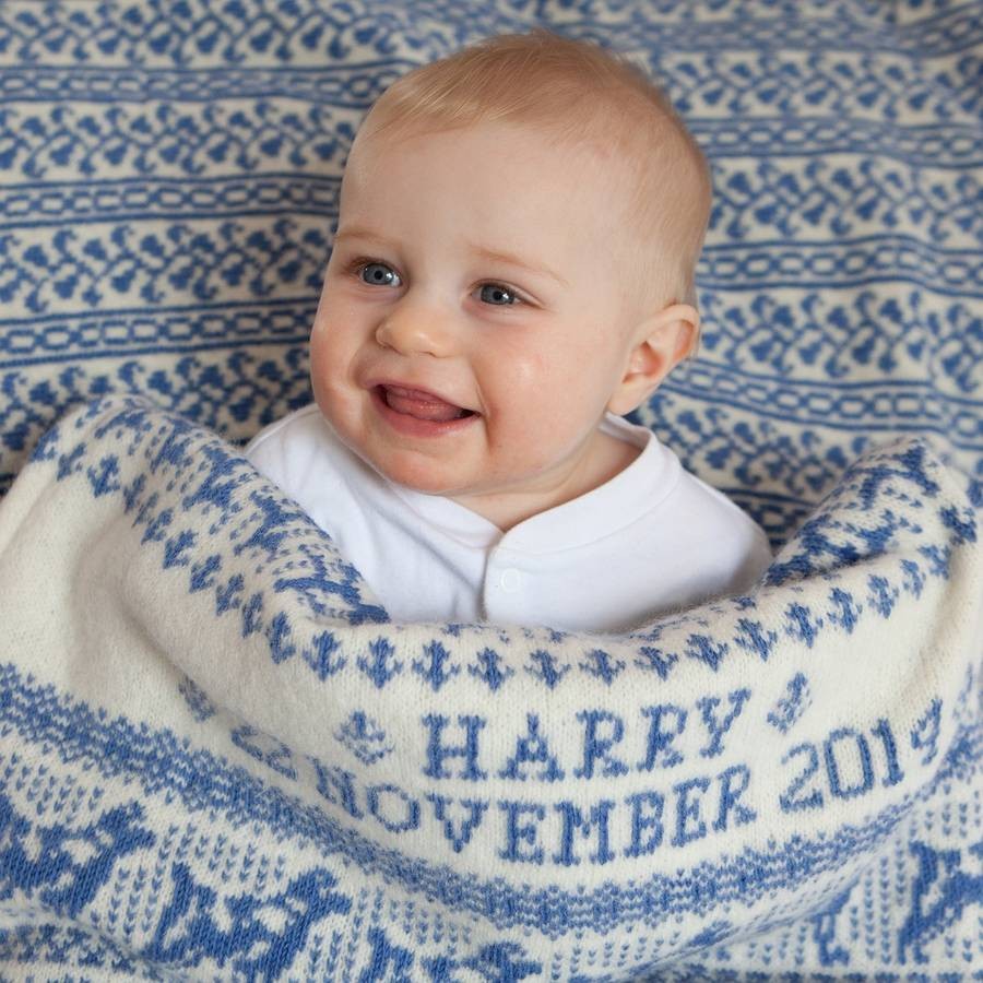 Knitted Baby Blanket