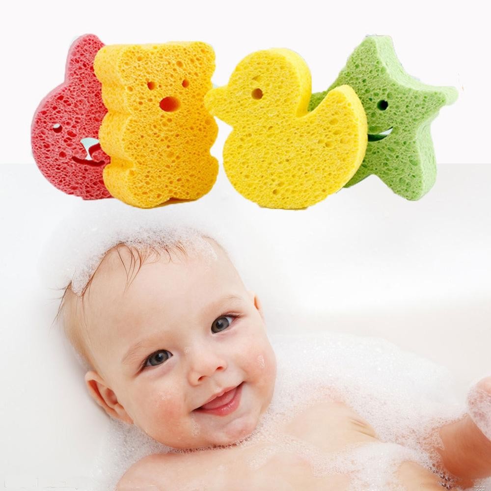 cartoon bath sponge